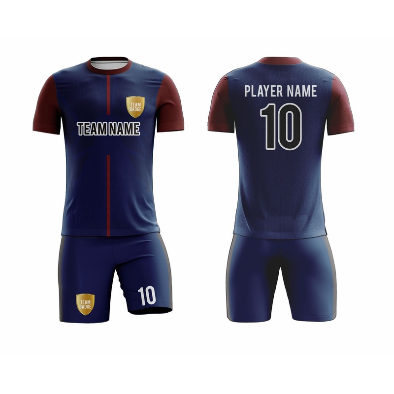 Custom Soccer Uniform 21  High-Performance Team Jersey & Shorts
