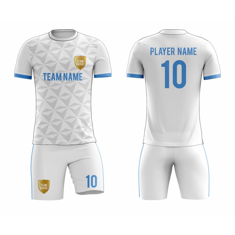 Custom Soccer Uniform 7  High-Performance Team Jersey & Shorts