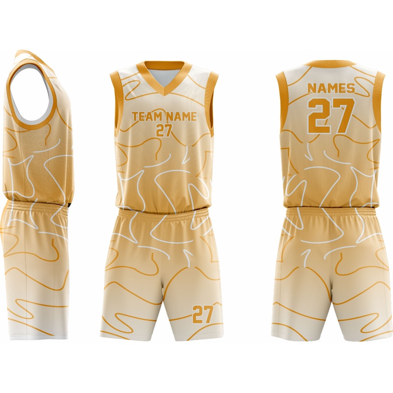 Custom Basketball Uniform 5  Premium Team Jerseys & Shorts