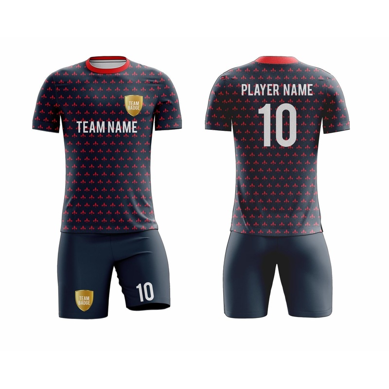 Custom Soccer Uniform 27  High-Performance Team Jersey & Shorts