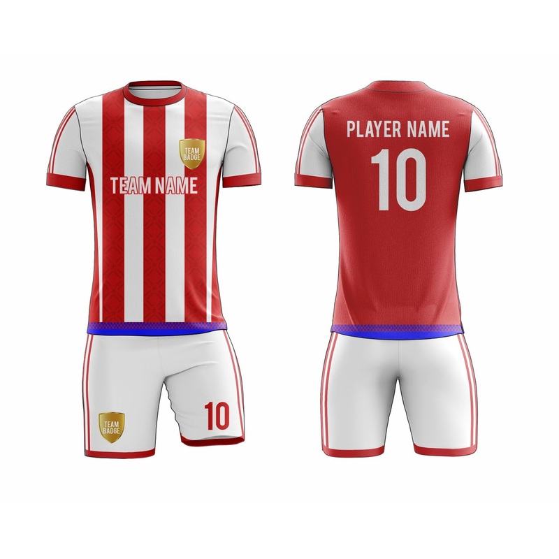 Custom Soccer Uniform 43  High-Performance Team Jersey & Shorts