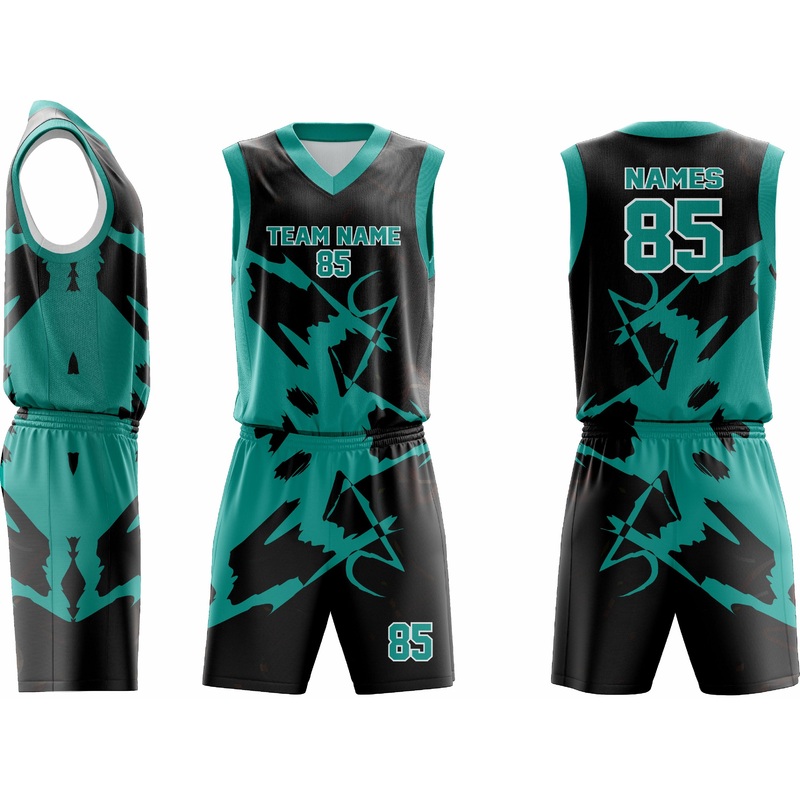 Custom Basketball Uniform 12  Premium Team Jerseys & Shorts