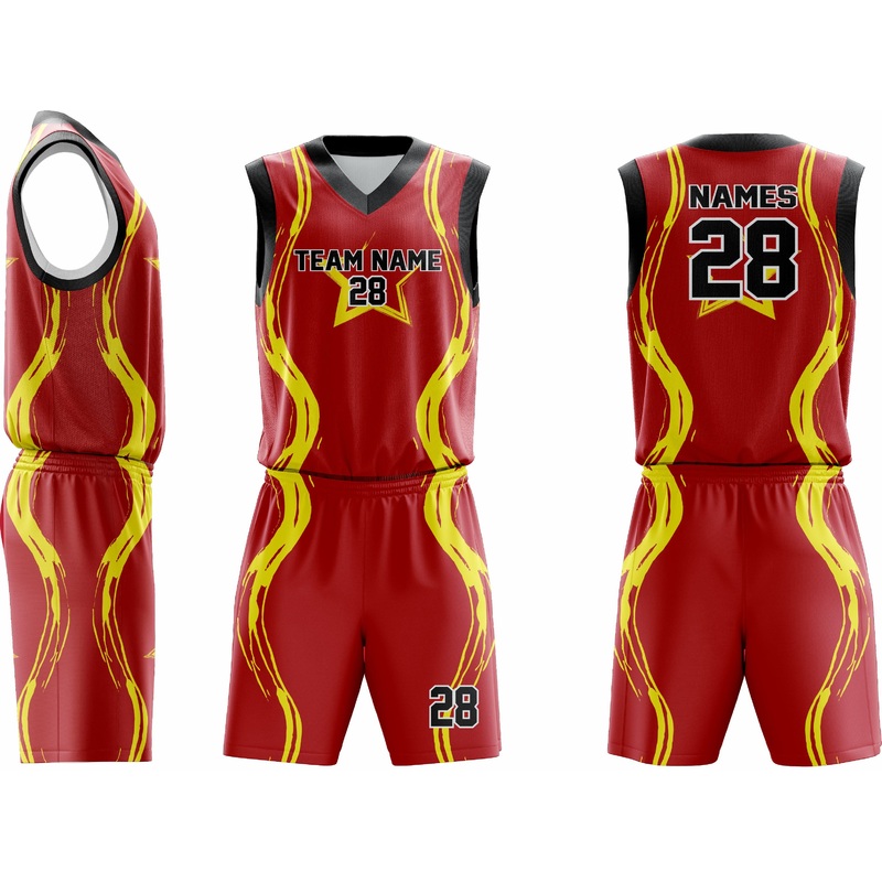 Custom Basketball Uniform 27  Premium Team Jerseys & Shorts