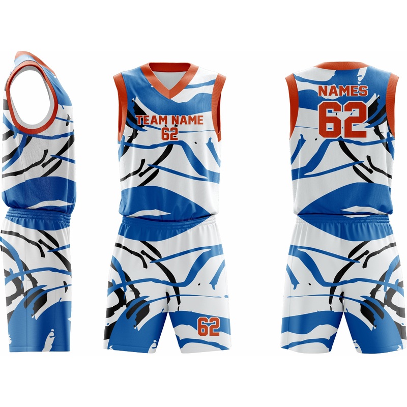 Custom Basketball Uniform 44  Premium Team Jerseys & Shorts