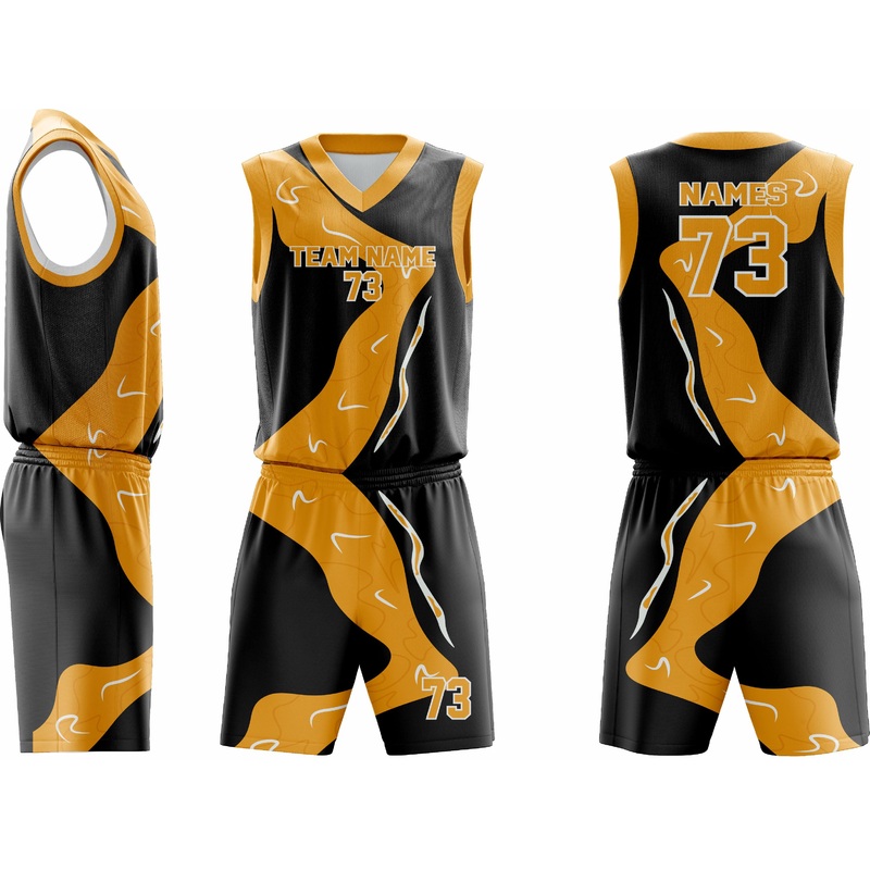 Custom Basketball Uniform 46  Premium Team Jerseys & Shorts