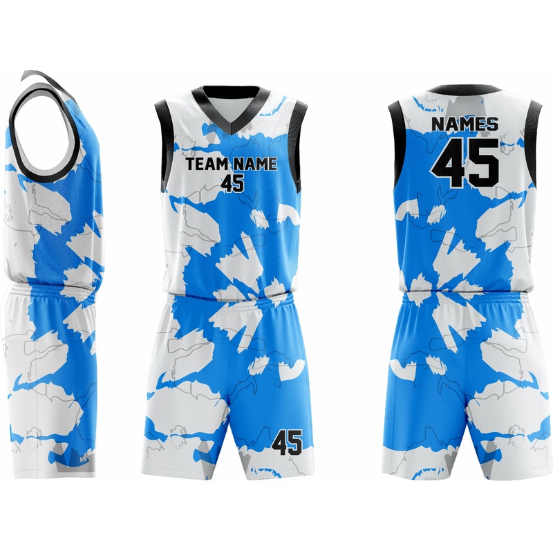 Custom Basketball Uniform 7  Premium Team Jerseys & Shorts