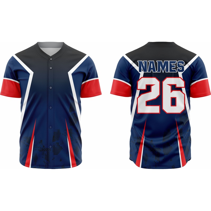 Baseball Jersey 2  Customizable Name & Number | Breathable & Comfortable Sportswear