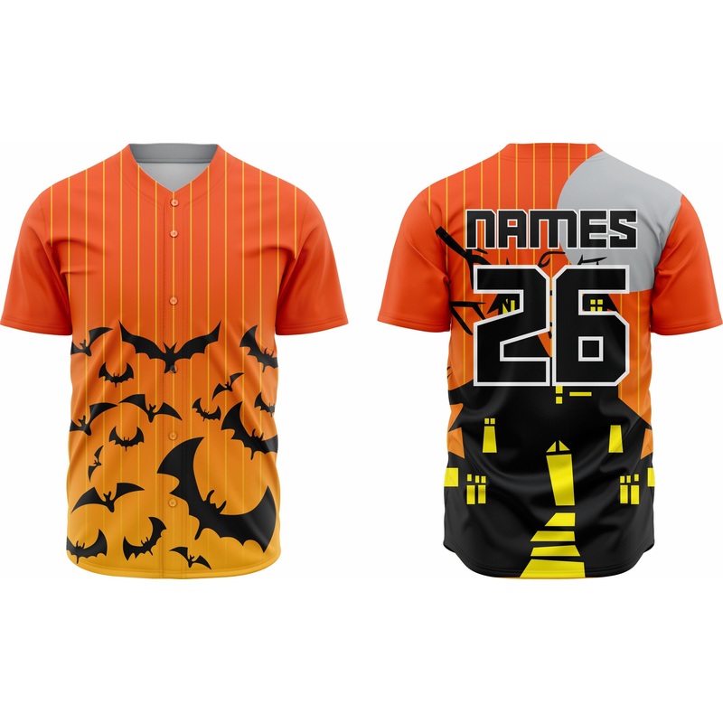 Baseball Jersey 4  Customizable Name & Number | Breathable & Comfortable Sportswear