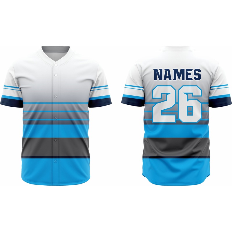 Baseball Jersey 7  Customizable Name & Number | Breathable & Comfortable Sportswear