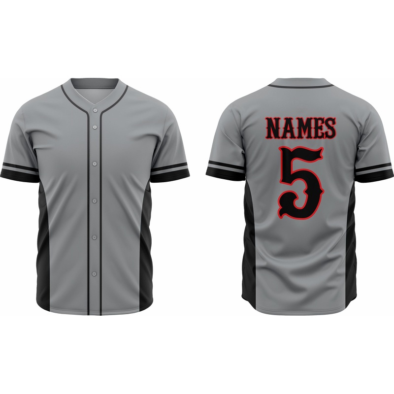 Baseball Jersey 9  Customizable Name & Number | Breathable & Comfortable Sportswear
