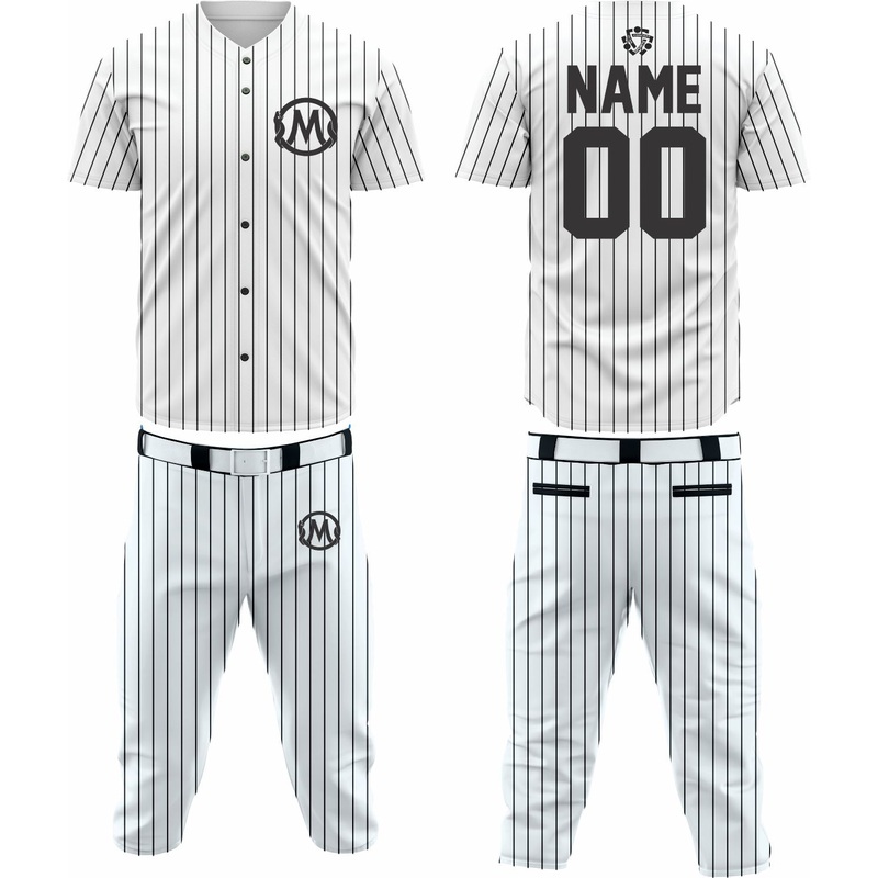 Baseball Team Uniform 42  Custom & Breathable Performance Wear