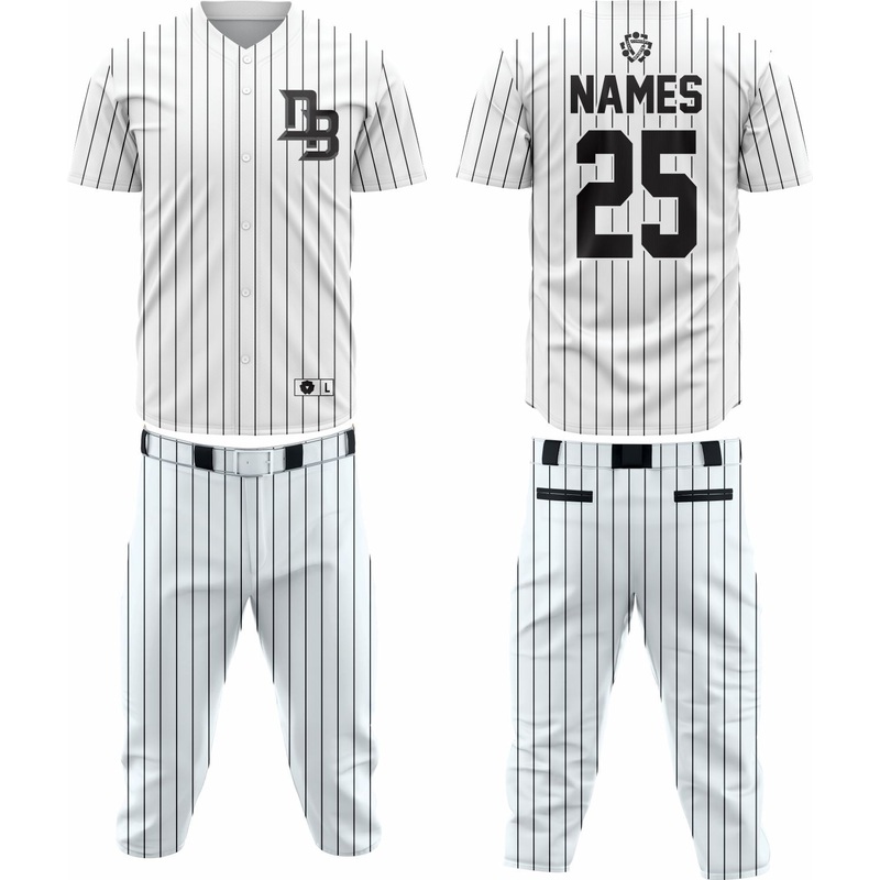 Baseball Team Uniform 43  Custom & Breathable Performance Wear
