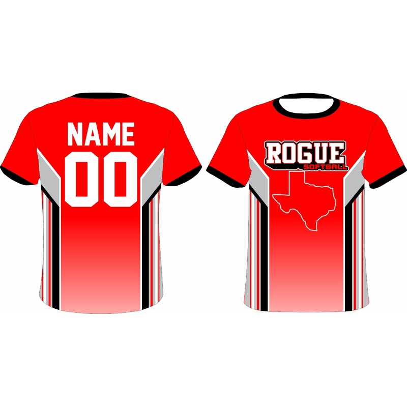 Custom Softball Jersey 163  Breathable, Durable & Fully Customizable