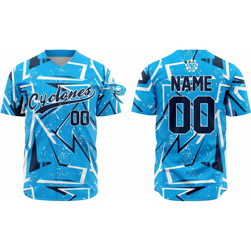 Baseball Jersey 43  Customizable Name & Number | Breathable & Comfortable Sportswear