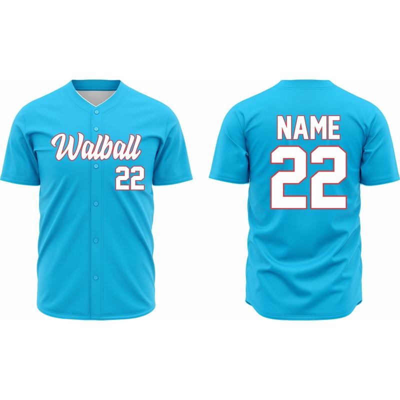 Baseball Jersey 54  Customizable Name & Number | Breathable & Comfortable Sportswear