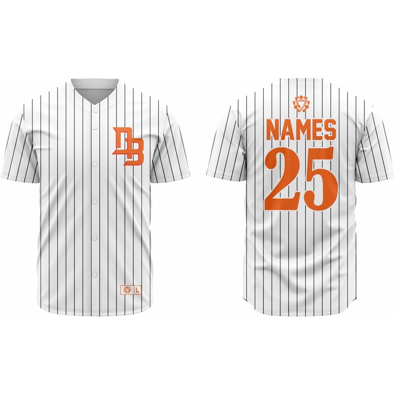 Baseball Jersey 64  Customizable Name & Number | Breathable & Comfortable Sportswear