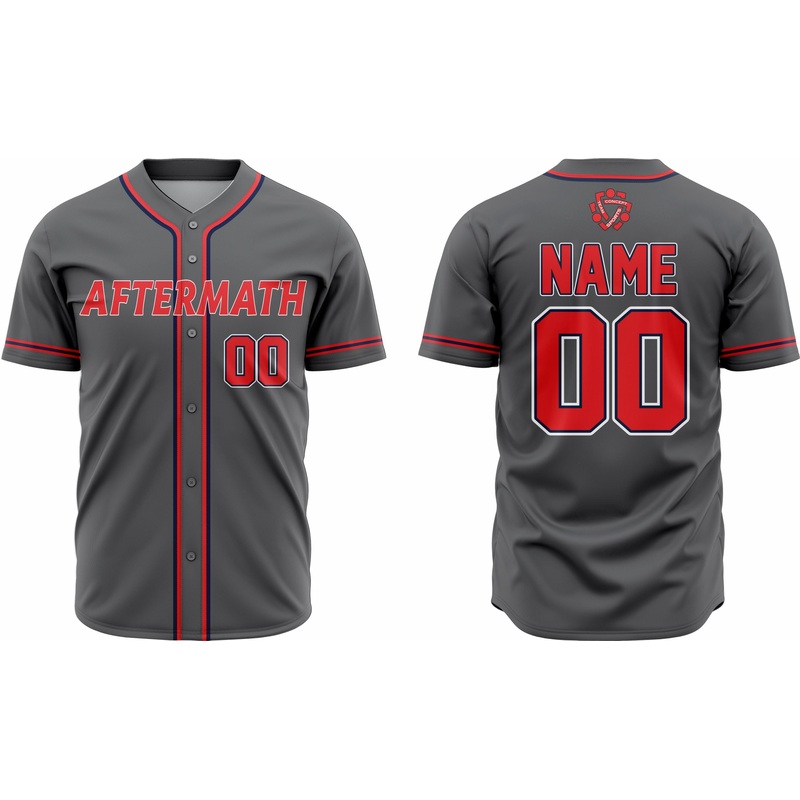 Baseball Jersey 65  Customizable Name & Number | Breathable & Comfortable Sportswear