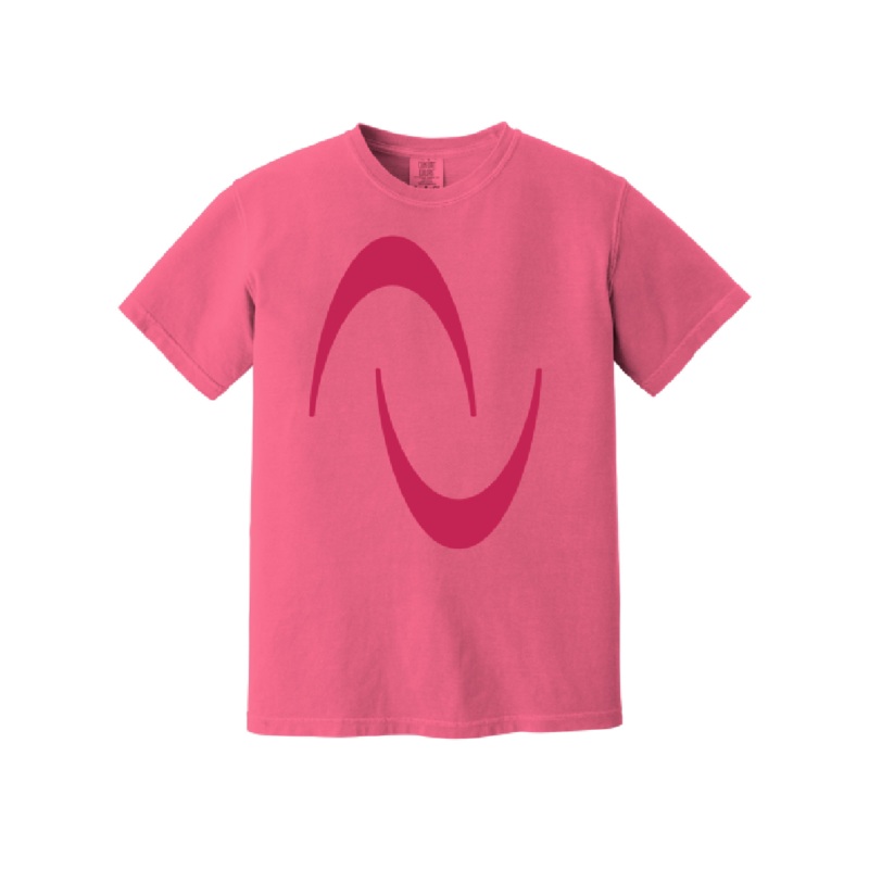 AU PINK ABSTRACT TEE|Small|Large|X-Large|2X|3X