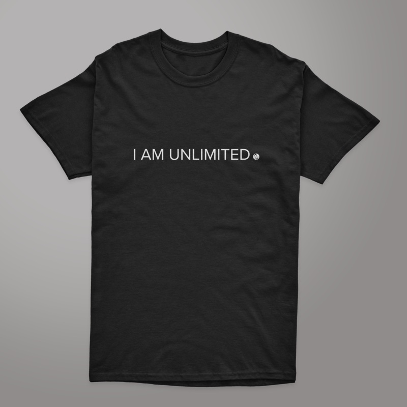 I Am Unlimited Tee|Newborn|12 Month|Youth Small|Youth Medium|Youth Large|Youth XL|Small|Medium|Large|X-Large|XX-Large|3X|4X