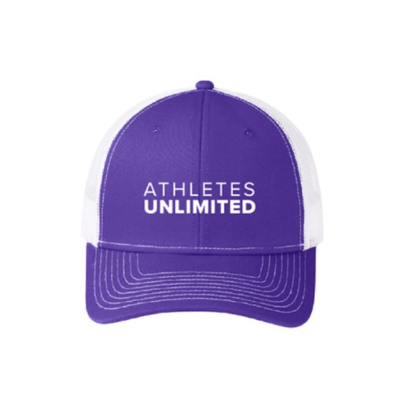 Athletes Unlimited Purple Trucker Cap