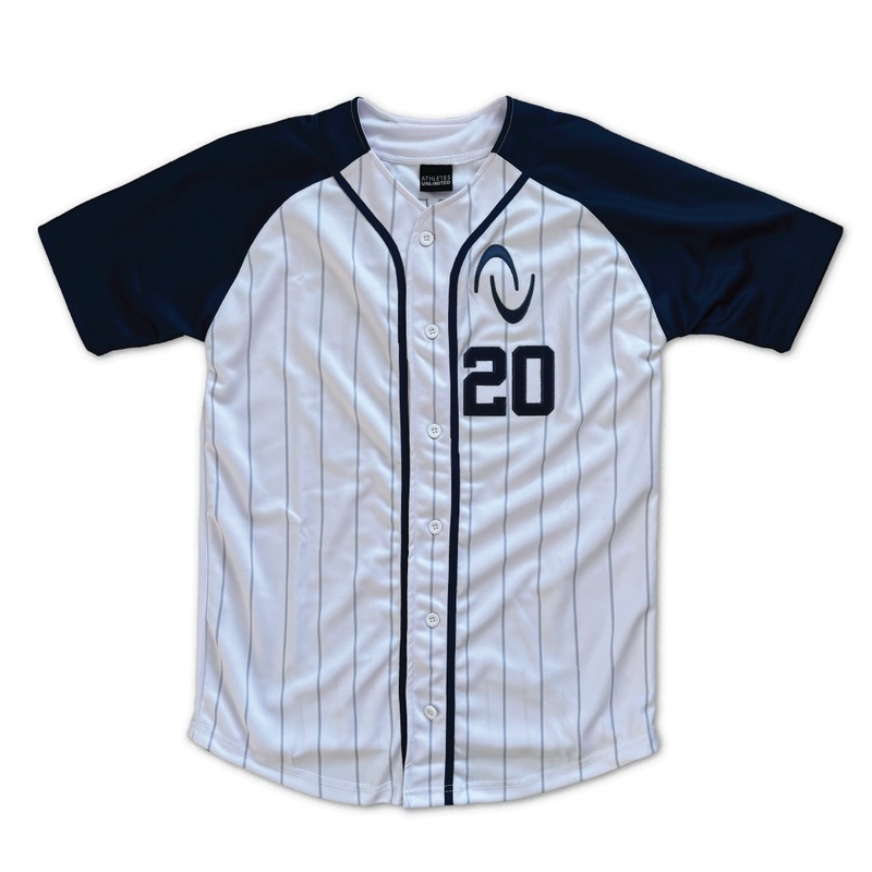 AU PINSTRIPE JERSEY|Small|Medium|Large|X-Large|2X|3X
