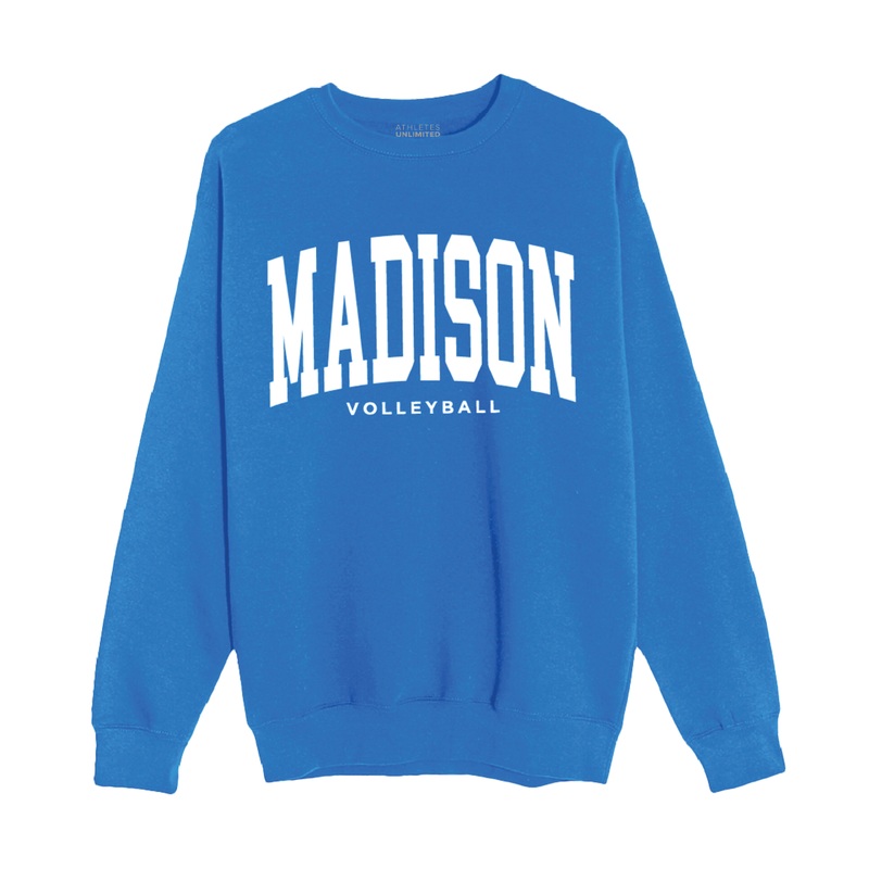 MADISON VB CREWNECK|Small|Medium|Large|X-Large|2X|3X
