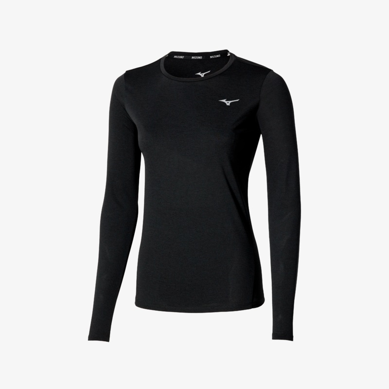 IMPULSE LS TEE|Black (09)|XS|S|M|L|XL