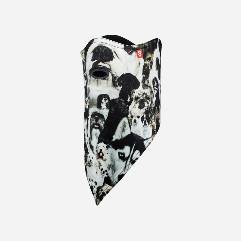 Airhole Facemask|DOGS|FADED PLAID|S-M|M-L
