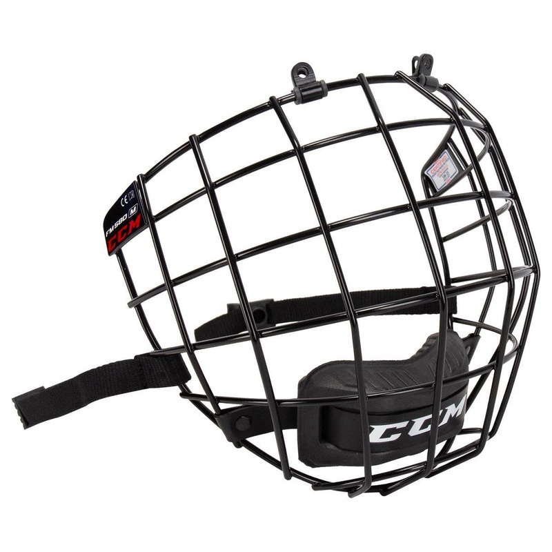 CCM FM580 Face Cage|BLACK|BLACK/WHITE|CHROME|WHITE|XS|S|M|L