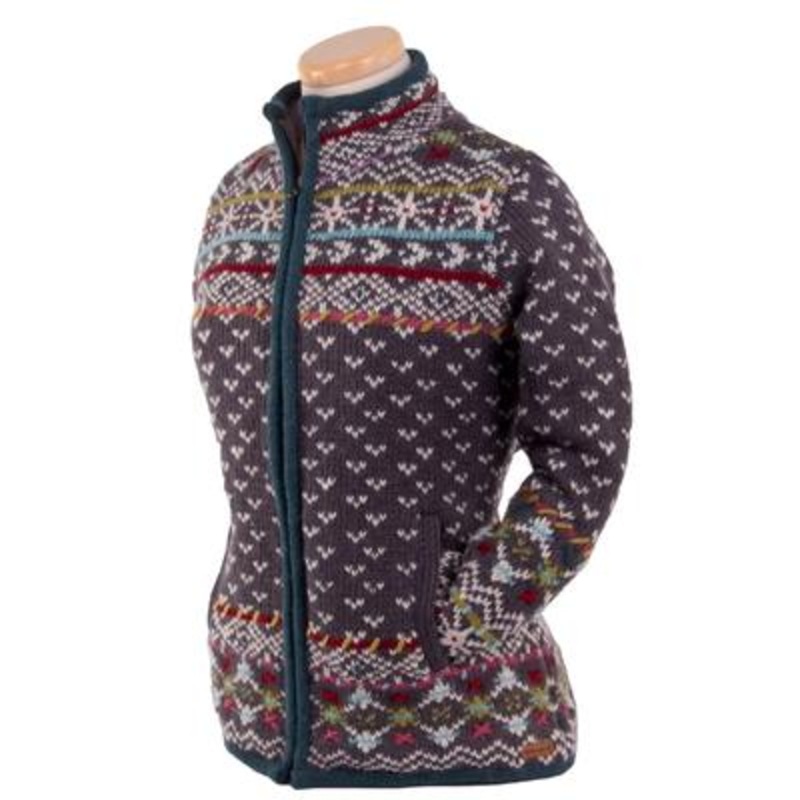 OSLO KNIT JACKET|CHARCOAL|S|M|L