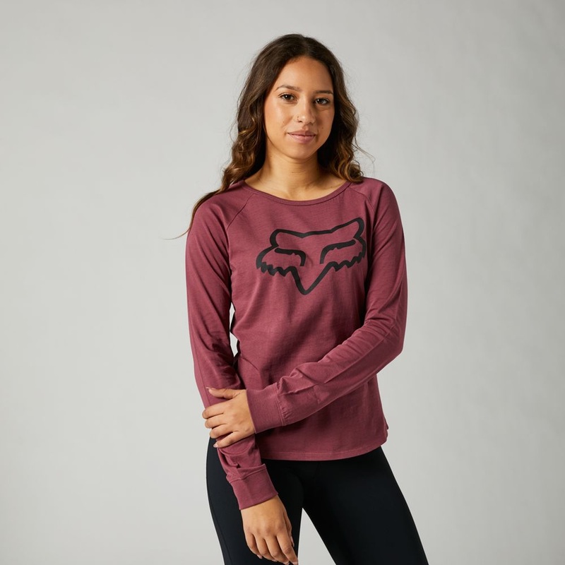 BOUNDARY LONG SLEEVE TEE|PURPLE HAZE|BLACK|PLUM PERFECT|XS|S|M|L|XL