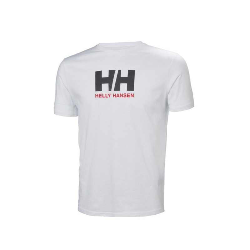 Men’s Basic Logo T-Shirt|WHITE|NAVY|S|M|L|XL|XXL