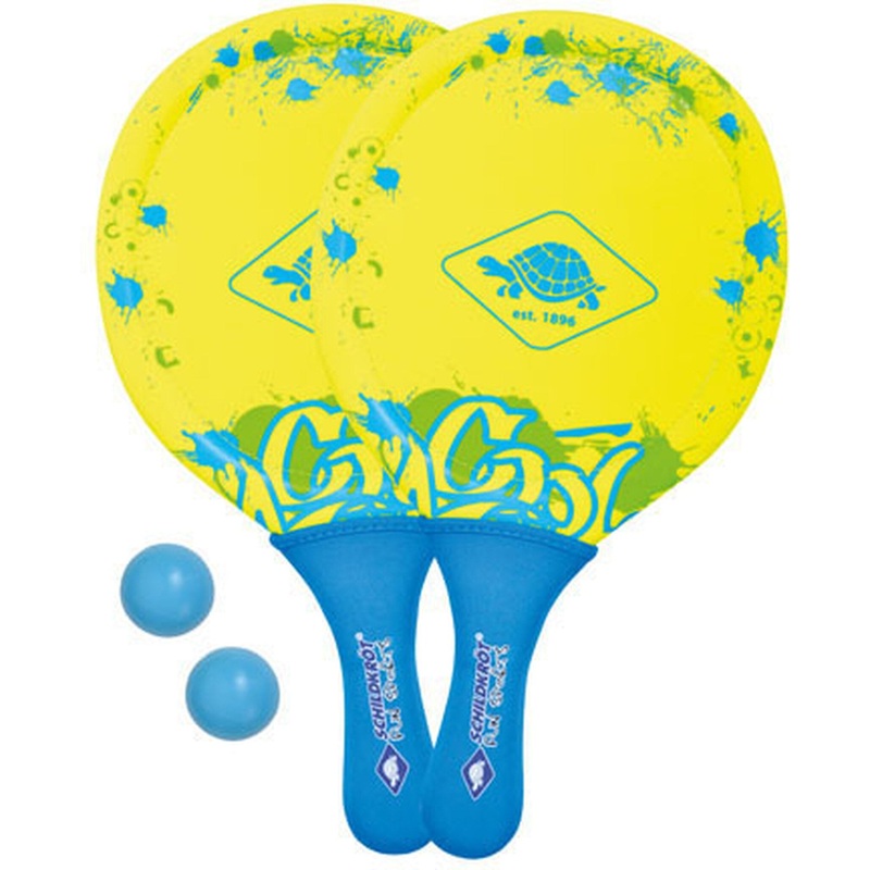 Outdoor Rubber Beachball Set|YELLOW|OS