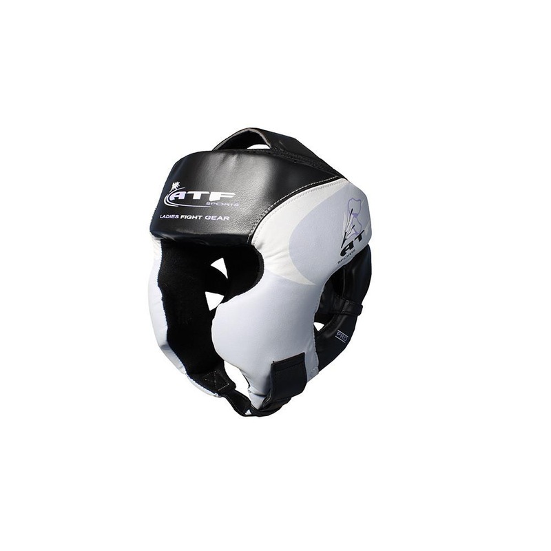 Women’s Poly Head Guard|BLACK/PURPLE/WHITE|M|L