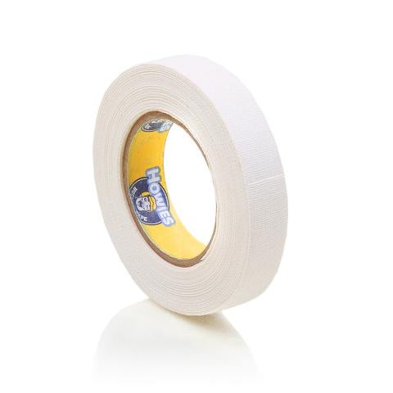 0.5X10 Cloth Knob Tape|WHITE|BLACK
