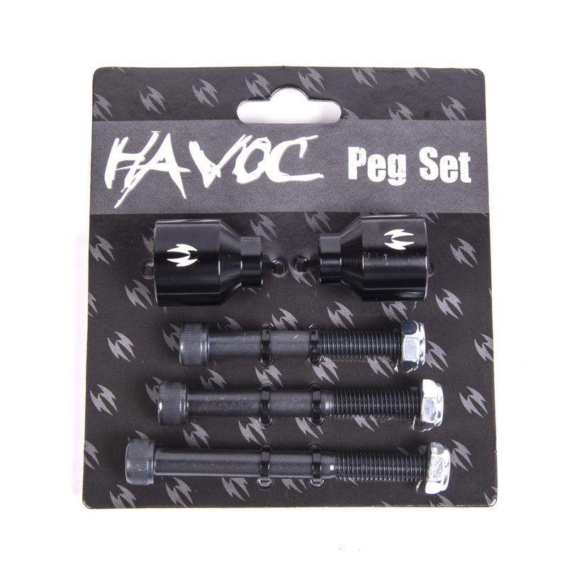 Havoc Scooter Pegs|BLACK|CHROME|PURPLE|OIL SLICK|GOLD|RED