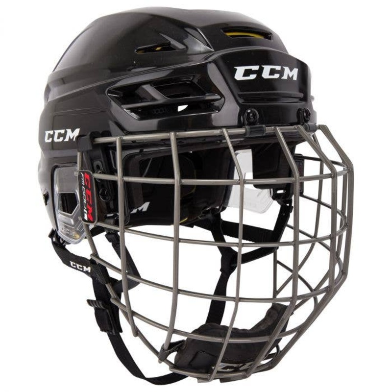 CCM Senior Tacks 310 Combo Hockey Helmet