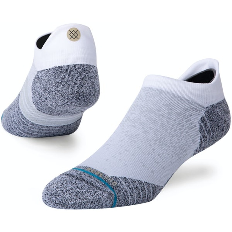 WOMENS RUN TAB SOCKS|WHITE|BLACK|S|M|L|XL