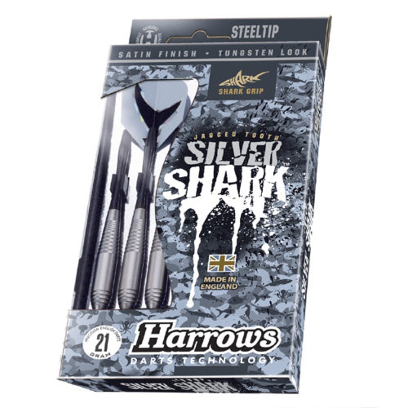 Silver Shark Tungsten Style|21G|22G|23G|24G