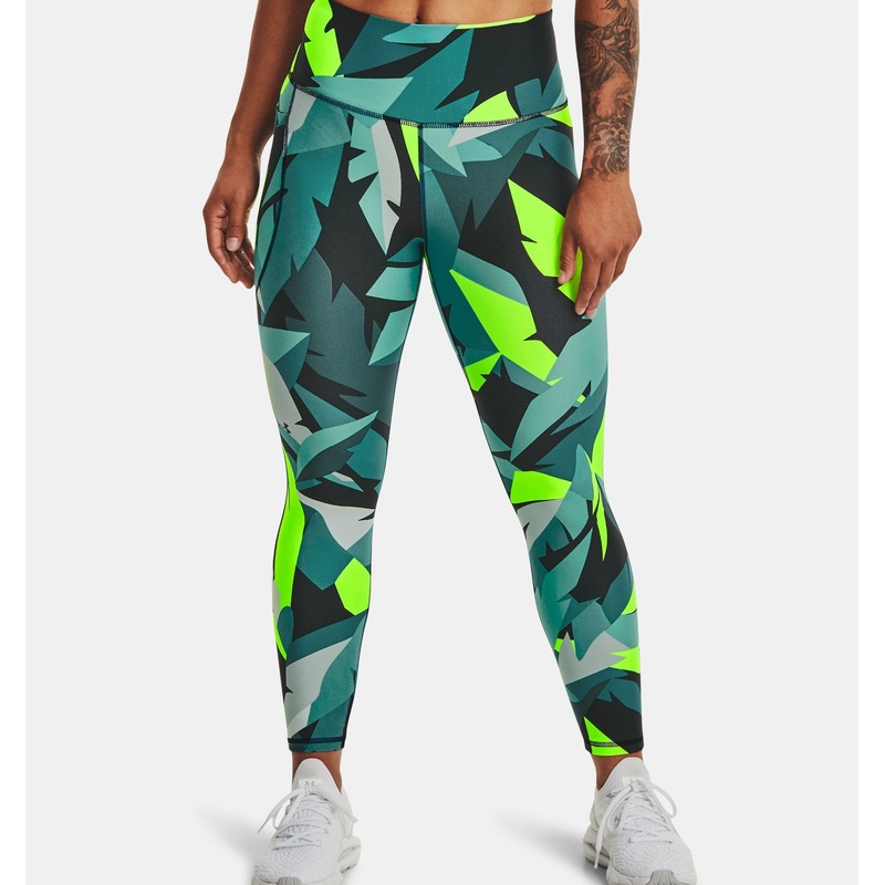 Women’s HeatGear No-Slip Waistband Printed Ankle Leggings