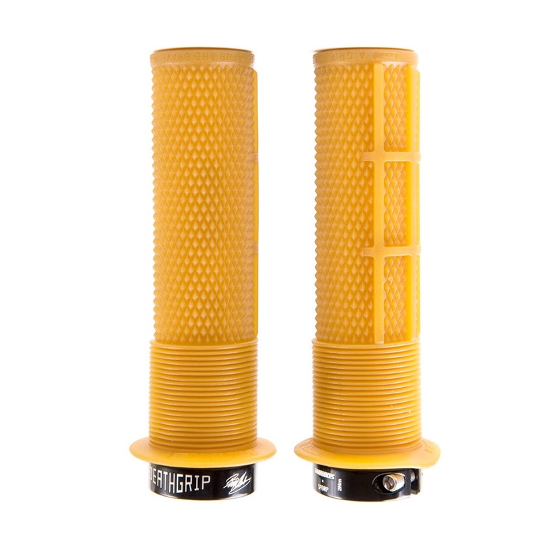 Deathgrip Flanged Grips|GUM|SNOW – THIN|MARBLE PINK – THIN|MARBLE PINK – THICK