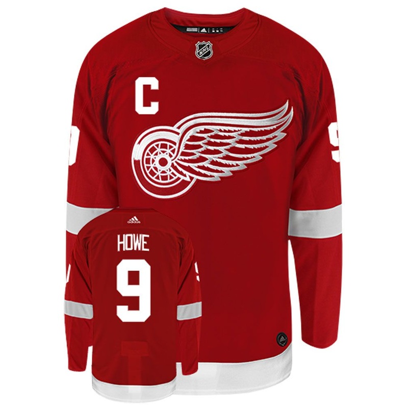 Heritage Jersey Detroit Red Wings- Howe