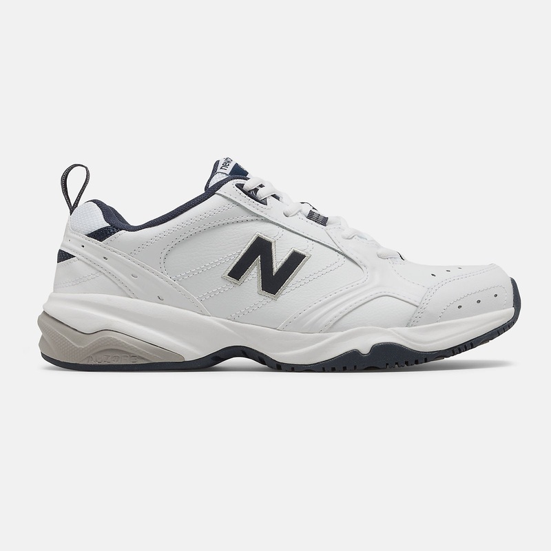 624 MEN’S TRAINING SHOES|WHITE/BLUE|7|7.5|8|8.5|9|9.5|10|10.5|11|11.5|12|13|14|REGULAR|WIDE (2E)|WIDE (4E)