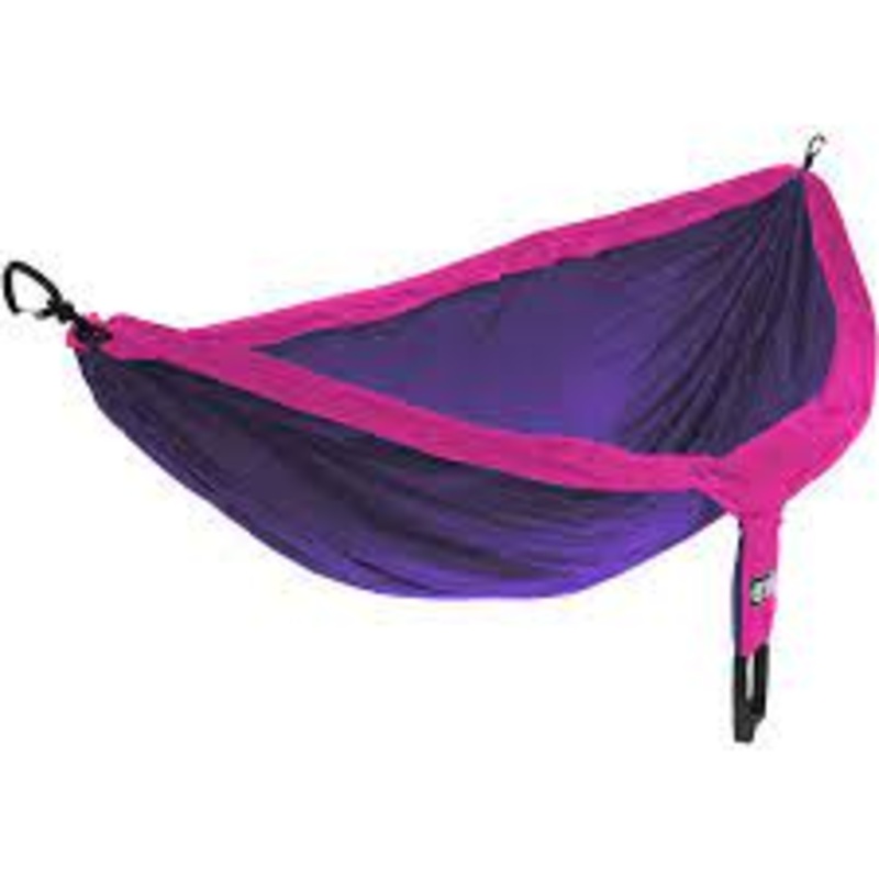 Doublenest Hammock|PURPLE FUCHSIA|NAVY/SEAFOAM|CHARTREUSE/BLACK/ROYAL|CEDAR/MARINE