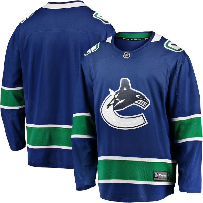 Vancouver Canucks Breakaway Jerseys – Blank