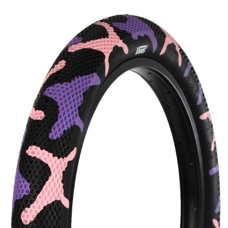 Cult Vans Tire|BLACK|BLUE CAMO|CREAM/BLACK|GUM/BLACK|PINK CAMO|PURPLE CAMO|RED CAMO|TEAL CAMO|YELLOW CAMO|BLUE/ORANGE CAMO|12X2.20|14X2.20|18X2.30|20X2.40|26X2.10