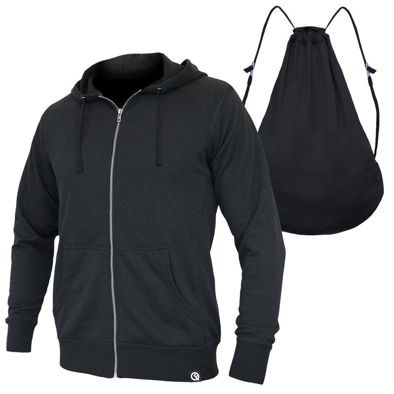 HERO HOODIE CLASSIC FULL ZIP|BLACK|GUNMETAL GREY|S|M|L|XL|XXL