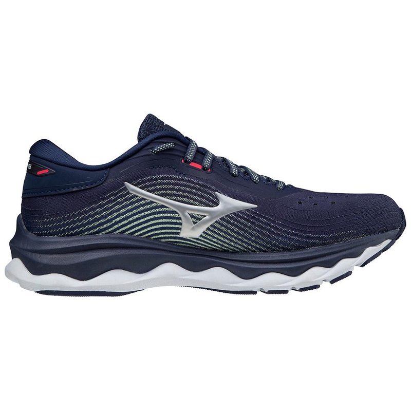 WAVE SKY 5 WAVEKNIT|BLACK|NAVY/GREEN|7|7.5|8|8.5|9|9.5|10|6.5|REGULAR|WIDE