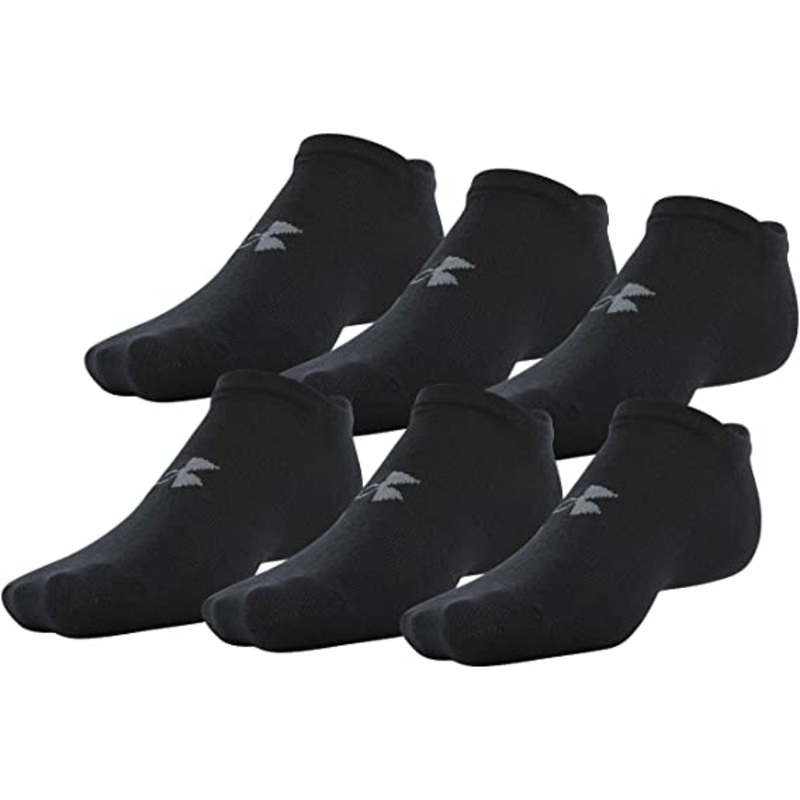 Men’s Essential Lite No Show Socks 6-Pack