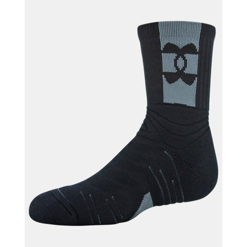Youth Playmaker Mid Socks|WHITE|BLACK|L